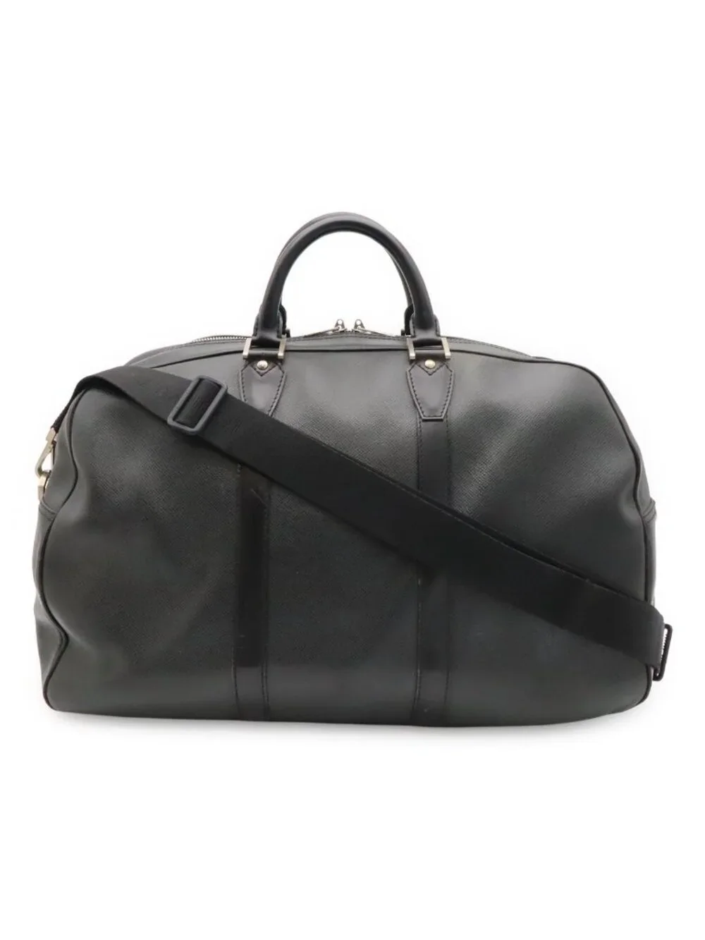 Louis Vuitton Taiga Kendal PM Boston Bag Purse 2-Way Ardoise Black